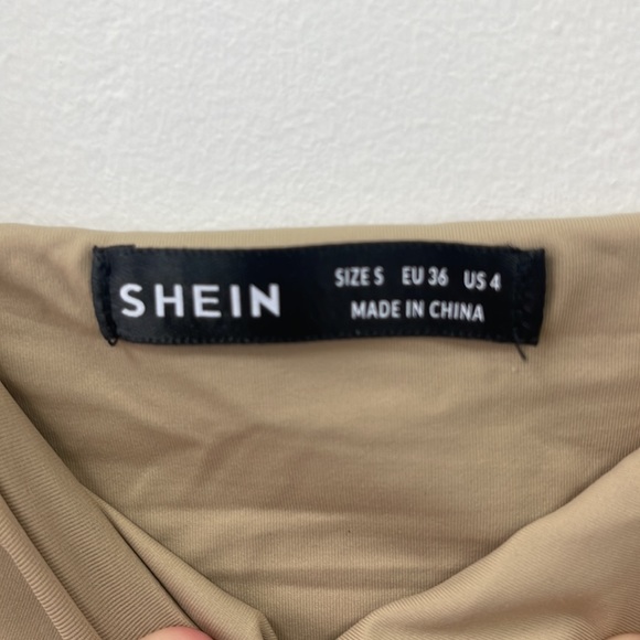 Nude Bodycon Dress - Picture 3 of 3